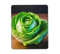 SDEGTHO Bright Cabbage Large Gaming Mouse Pad Desk Mat, Non-Slip Rubber Base, Stitched Edges, Water-Resistant, For Gamer