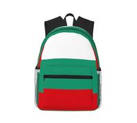 SDEGTHO Bulgarian Flag Lightweight Casual Backpack Water Resistant Daypack For School Work Hiking Camping