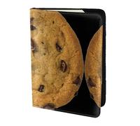 SDEGTHO Chocolate Cookie Printing Passport Holder for Travel Must Have,Passport Cover Case for Travel Accessories for Women Men