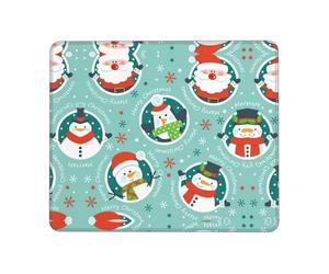 SDEGTHO Christmas Santa Penguin Professional Grade Mouse Pad, Featuring Lock Edge and Non-Slip Rubber for a Stable Desk Surface
