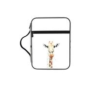 SDEGTHO Clever Giraffe Multifunctional Bible Organizer Bag with Inner Compartments Practical Book Bag for School Library