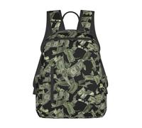 SDEGTHO Dollar Sign Money Printing Backpacks Lightweight With 1 Main Compartment, Shoulder Rucksack Carry On,Outdoor Travel Bags