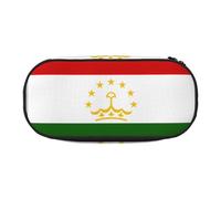 SDEGTHO Flag of Tajikistan Big Capacity Pencil Case,Multiuse Pencil Pouch,Portable Pencil Bag,Pen Case for Office