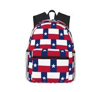 SDEGTHO Flag Of Texas Lightweight Casual Backpack Water Resistant Daypack For School Work Hiking Camping