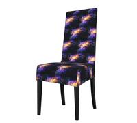 SDEGTHO Galaxy In The Universe Covers For Dining Room Chairs Set Of 1 Removable Washable Chair Seat Slipcovers Protector