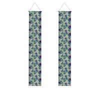 SDEGTHO Green Leopard Large Funny Spring Door Decorations Kit, Spring Sign Banner for Home School Office Decor