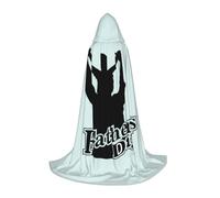 SDEGTHO Happy Dad Father Day Halloween Party Costume Hooded Cape For Teens Witch Vampire Wizard Masquerade Ball Cosplay Gear