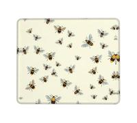 SDEGTHO honey bee. Full Coverage Desk Pad and Mouse Mat, Lock Edge Non-Slip Design for Extended Use with Computer