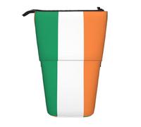 SDEGTHO Irish Flag Cute Telescopic Pencil Case,Students Pen Holder,Stationery Storage for School College Supplies