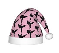 SDEGTHO Karate Baby Santa Toddler Christmas Hat For New Year Party Headwear Extra Thicken Classic Fur
