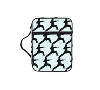 SDEGTHO Karate. Fashion Printed Bible Carrying Pouch Waterproof Oxford Bag with Organizer Pockets for Students & Adults
