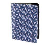 SDEGTHO Lovely Koala Printing Passport Holder Cover Wallet Cowhide Card Case Travel Must Have Accessories for Women Men