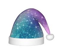 SDEGTHO Magic Space Baby Santa Toddler Christmas Hat For New Year Party Headwear Extra Thicken Classic Fur