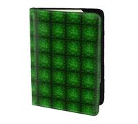 SDEGTHO Merry Christmas1 Printing Passport Holder Cover Wallet Cowhide Card Case Travel Must Have Accessories for Women Men