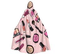 SDEGTHO Modern Girl Cosmetic Gothic Robe Wizard Cloak Adult Long Cape For Masquerade Medieval Halloween Costume