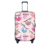 SDEGTHO Naughty Sloth Baby Printing Elastic Suitcase Cover Dust Proof Scratch Resistant Fits Central Handle Luggage for Trips
