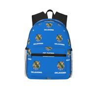 SDEGTHO Oklahoma State Flag Lightweight Casual Backpack Water Resistant Daypack For School Work Hiking Camping