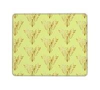 SDEGTHO Phoenix Smooth Surface Lock Edge Mouse Pad Durable Rubber Base Desk Mat for Precise Cursor Control