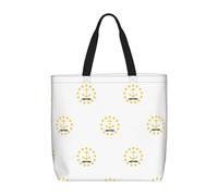 SDEGTHO Rhode Island State Flag Polyester Tote Bag For Everybody With Inner Pockets, Laptop Bag With Zipper For Work Travel., Black, One Size