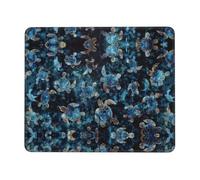 SDEGTHO Sea Turtle Full Coverage Desk Pad and Mouse Mat, Lock Edge Non-Slip Design for Extended Use with Computer