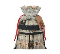 SDEGTHO Sheet Music 1pcs Durable Material Tote Bag 4.7x 6.9in With Drawstring Choice For Halloween Stylish Gift