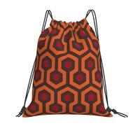 SDEGTHO Shining Overlook Printed Drawstring Backpack Gym Bag, Lightweight Water-Resistant Sports Backpack For Men Women, Yoga, Running, Workout
