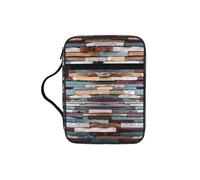 SDEGTHO Stone Fashion Printed Bible Carrying Pouch Waterproof Oxford Bag with Organizer Pockets for Students & Adults