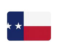 SDEGTHO Texas State Flag Printing Bath Mat Diatomaceous Shower Mat Non-Slip Super Absorbent Mats for Bathroom Kitchen Laundry