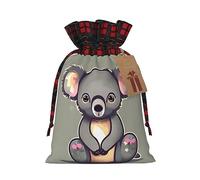 SDEGTHO The Lovely Koala 1pcs Durable Material Tote Bag 4.7x 6.9in With Drawstring Choice For Halloween Stylish Gift