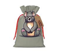 SDEGTHO The Lovely Koala 1pcs Durable Material Tote Bag 4.7x 6.9in With Drawstring Choice For Halloween Stylish Gift