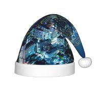SDEGTHO Tokyo City Kids Santa Hat Red Santa Comfortable Christmas For Children Holiday Xmas