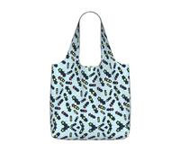 SDEGTHO Traffic light Printed Foldable Grocery Bag, 25L Reusable Shopping Tote, Lightweight Bag for Travel Daily Use