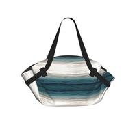 SDEGTHO WITHIN THE TIDES Printed 2-in-1 Camping Blanket and Tote, Polyester Composite 37in Round, Weekend Park Travel