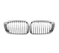 SDENSHI 2pcs ABS Front Kidney Grille Mesh Grill Compatible for BMW E46 M3 325Ci 3 Series 2DR 1999-2006