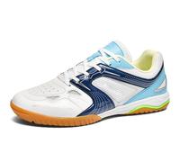 SDEQA Badminton Shoes for Men's Lightweight Tennis and Pickleball Court Shoes Anti-Slip Wear-Resistant Breathable Table Tennis,A,5 UK