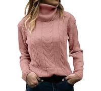 SDERG Autumn Jumper Women Striped Jumpers for Women UK Amz196 Sweater Ladies Cotton Sweaters Jumpers Dress for Women UK Knitted Sweaters Jumper Women Purple Jumpers Women UK
