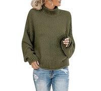 SDERG Cashmere Jumpers Ladies Sweater Women Women's Jumper Ladies Crochet Jumper Lady Sweater Jumper Brown Jumpers for Women UK Jumper Y2K Cashmere Jumpers for Women UK Cotton Jumper
