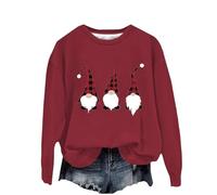 SDERG Christmas Jumpers for Women Ladies Xmas Tops Christmas Jumper with Lights Ladies Christmas Hooded Plus Size Knitted Christmas Jumpers Women S Christmas Jumper Christmas Clothes Pink