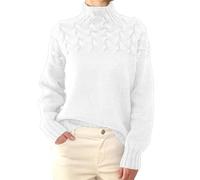 SDERG Ladies Jumpers Size 16 Womens Jumpers Size 12 Cream Jumper Dress Women UK Women's Fleece Jumper Dressy Jumpers for Women Crop Jumper for Women Lilac Jumper Cotton Jumpers Women