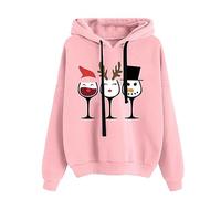 SDERG Stylish Christmas Jumpers Christmas Hoodies Dress Christmas Jumper Plus Size Christmas Sequin Jumpers for Women Christmas Gonks Hat Christmas Ladies Pyjamas Sale