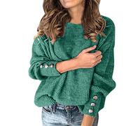 SDERG Sweaters Women Knitted Jumper White Jumpers Women UK Funny Jumper Burgundy Knit Jumper Cable Knit Jumper Edinburgh Woollen Mill Ladies Jumpers Halloween Jumper Womens
