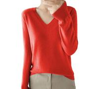 SDERG Women's Black Vintage Crew Neck Jumper - Woolly Reindeer Sweater Size 18
