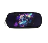 SdetYuia Black Pug Print Pencil Case, Pen Pouch Box Stationery Bag Pouch for Preschool Kindergarten Elementary Middle School, Pack of 1