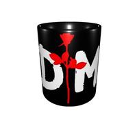 SdetYuia Depeche Rock Mode Band Mug Ceramic Coffee Cup Stoneware Tea Cup Office and Home Drinking Cup 11oz