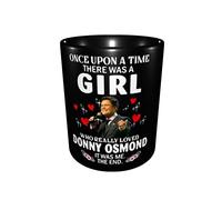 SdetYuia Donny Singer Osmond Funny Coffee Mugs, Black Mug, Ceramic Coffee Cup Novelty Present for Men, Women