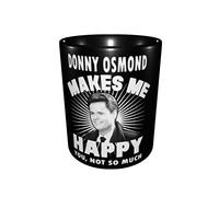 SdetYuia Donny Singer Osmond Funny Coffee Mugs, Black Mug, Ceramic Coffee Cup Novelty Present for Men, Women