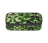 SdetYuia Ivy Blossoms Tree Print Pencil Case Large Capacity Pen Pouch for interlayer Adults Cosmetic Bag Supplies