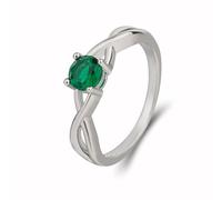 SDEWFFWSA Pink Purple Zircon Ring for Women Index Finger Ring Simple Diamond Cut Cocktail Promise Stackable Ring Jewelry Gift