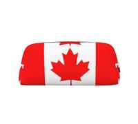 SDFHU Canadian flag Print Adults Pencil Bag Versatile Pencil Case Zipper Multifunctional Zipper Pencil Case