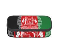 SDFHU Flag of Afghanistan Print Multifunctional Pencil Case Stationery Storage Bag Supplies Cosmetic Items Adults